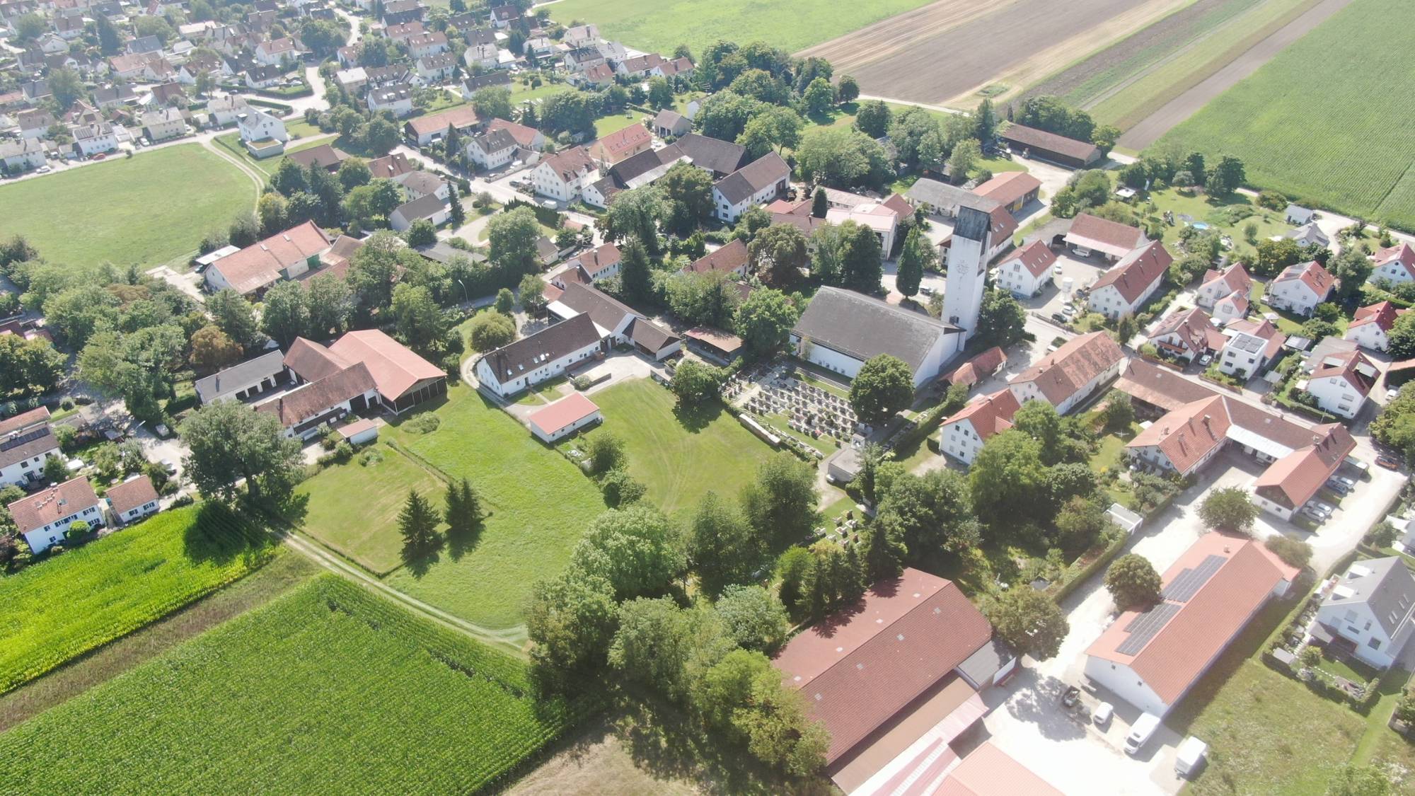 St. Ulrich Pulling – Luftbild